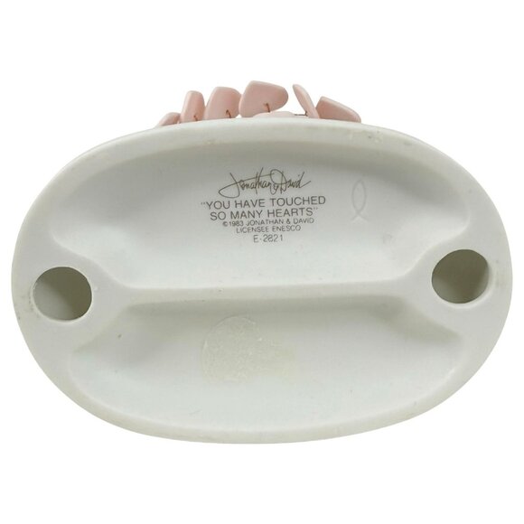 1983 Precious Moments Figurine You Have Touched So Many Hearts Valentine Day - Picture 7 of 8
